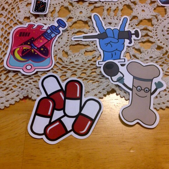 Scrub Life, Nursing stickers, locker stickers, crafts or scrapbooking - Picture 5 of 5